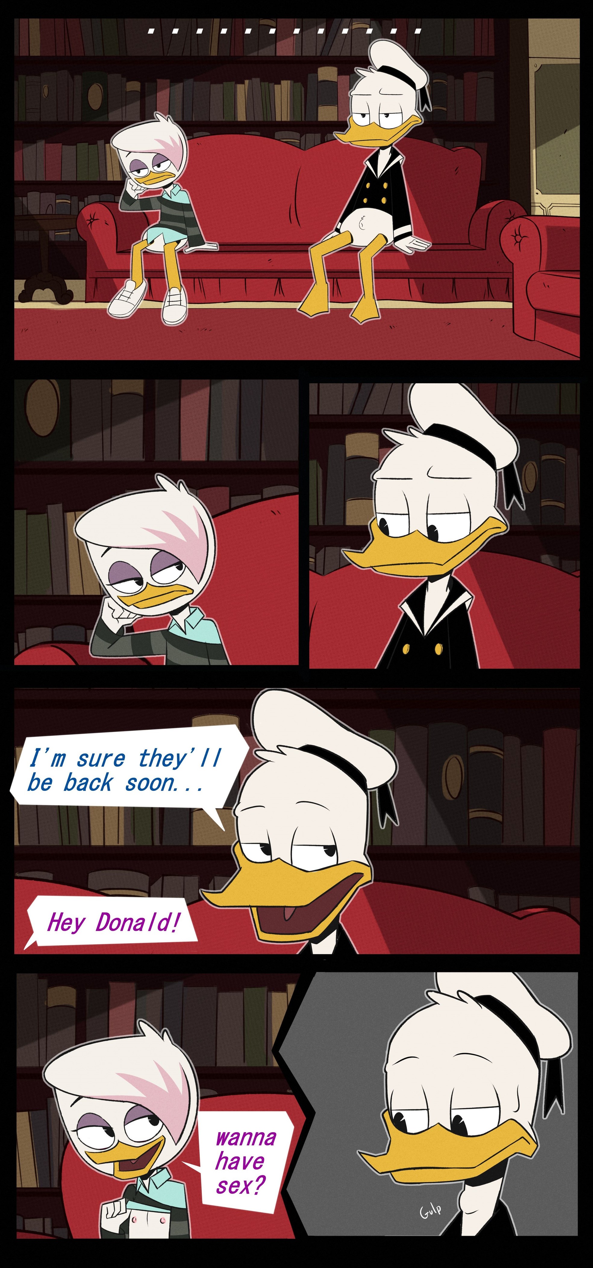 Bored_Donald_And_Lena_Lena