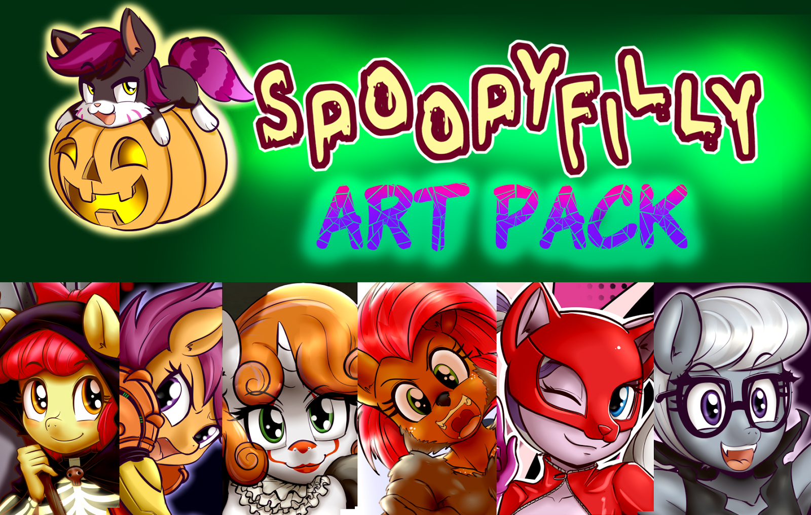 Spoopyfilly_Art_Pack