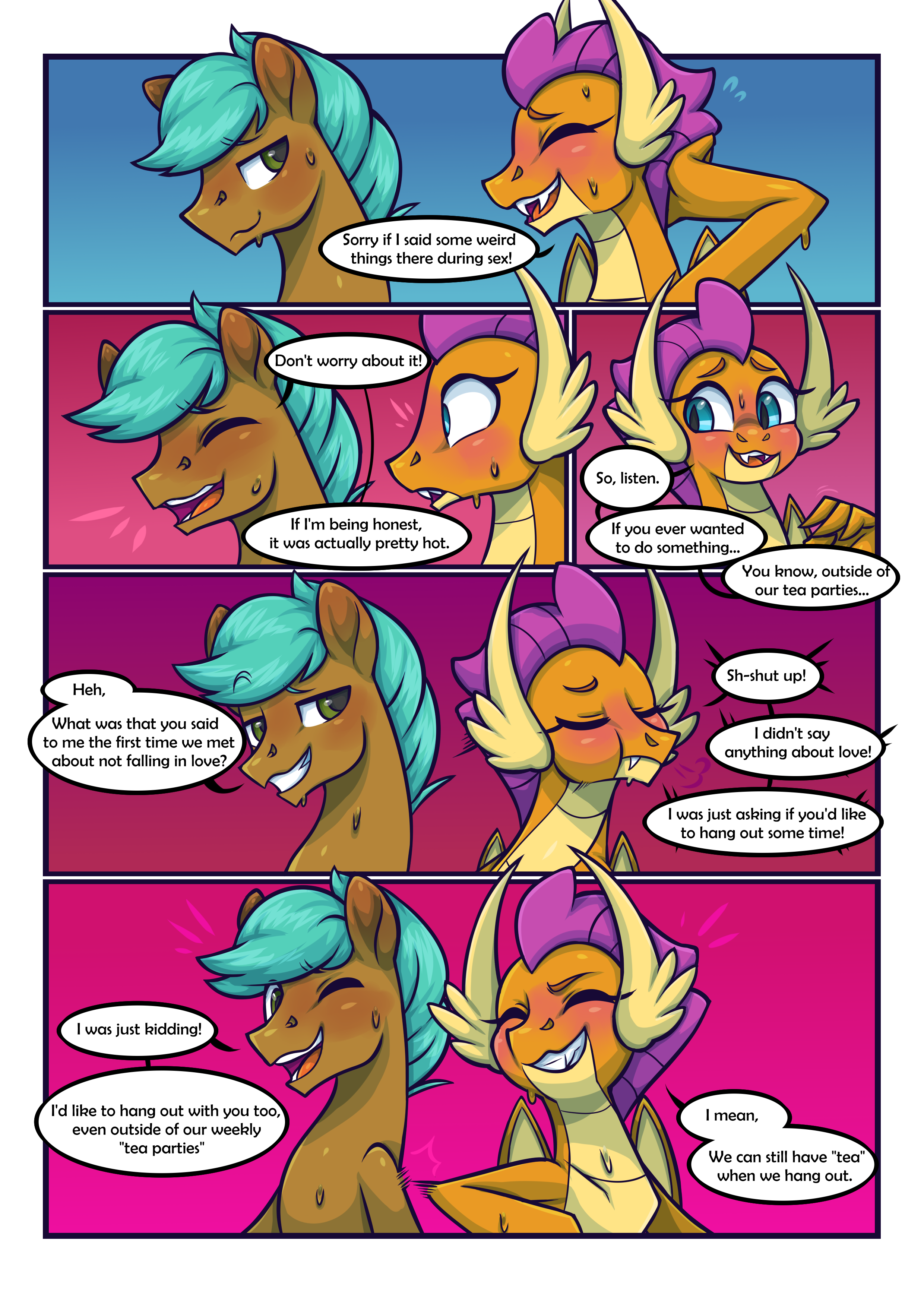 Smolder x OC Comic 2 - Страница 7