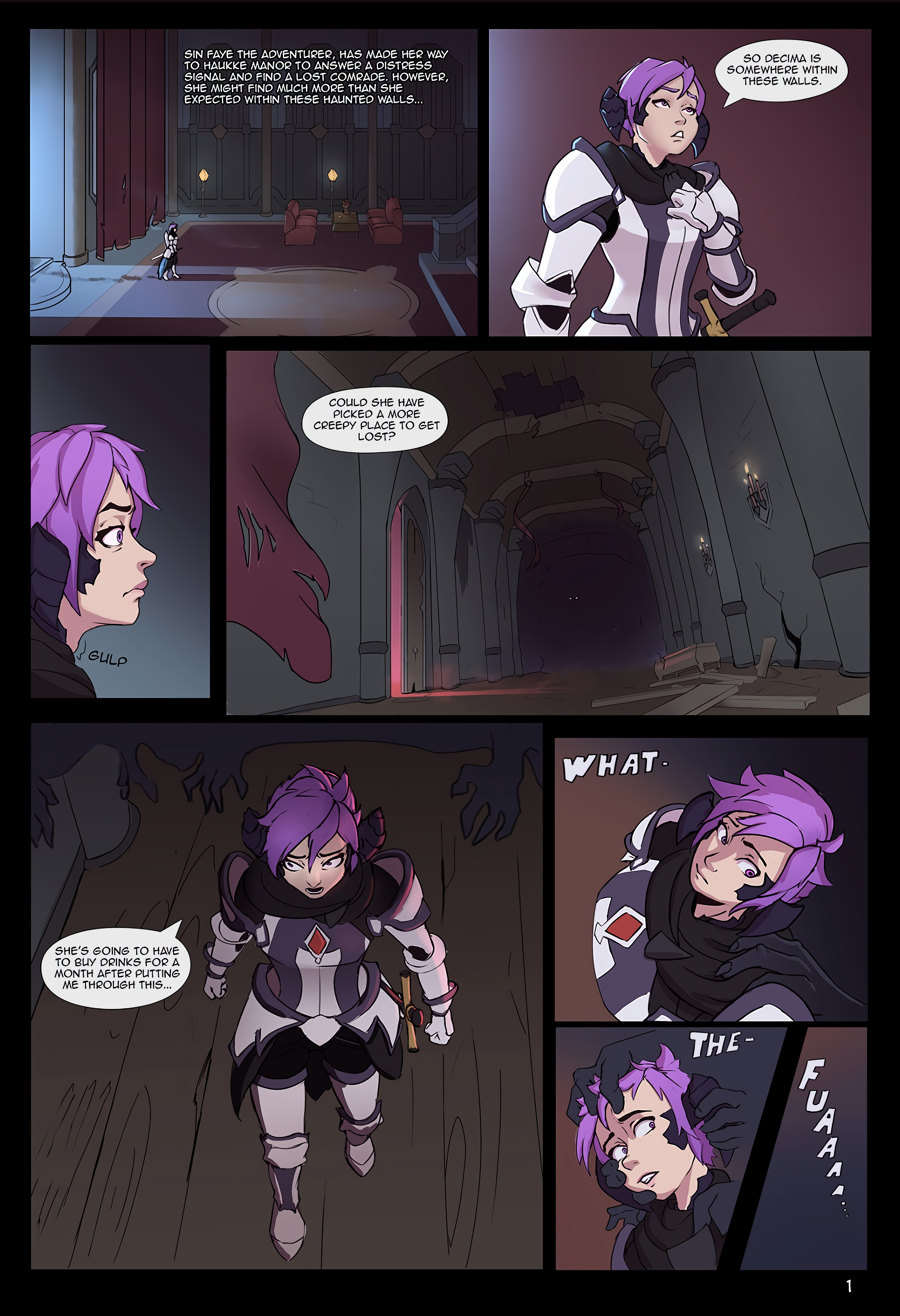 Spooky Manor - Pagina 1