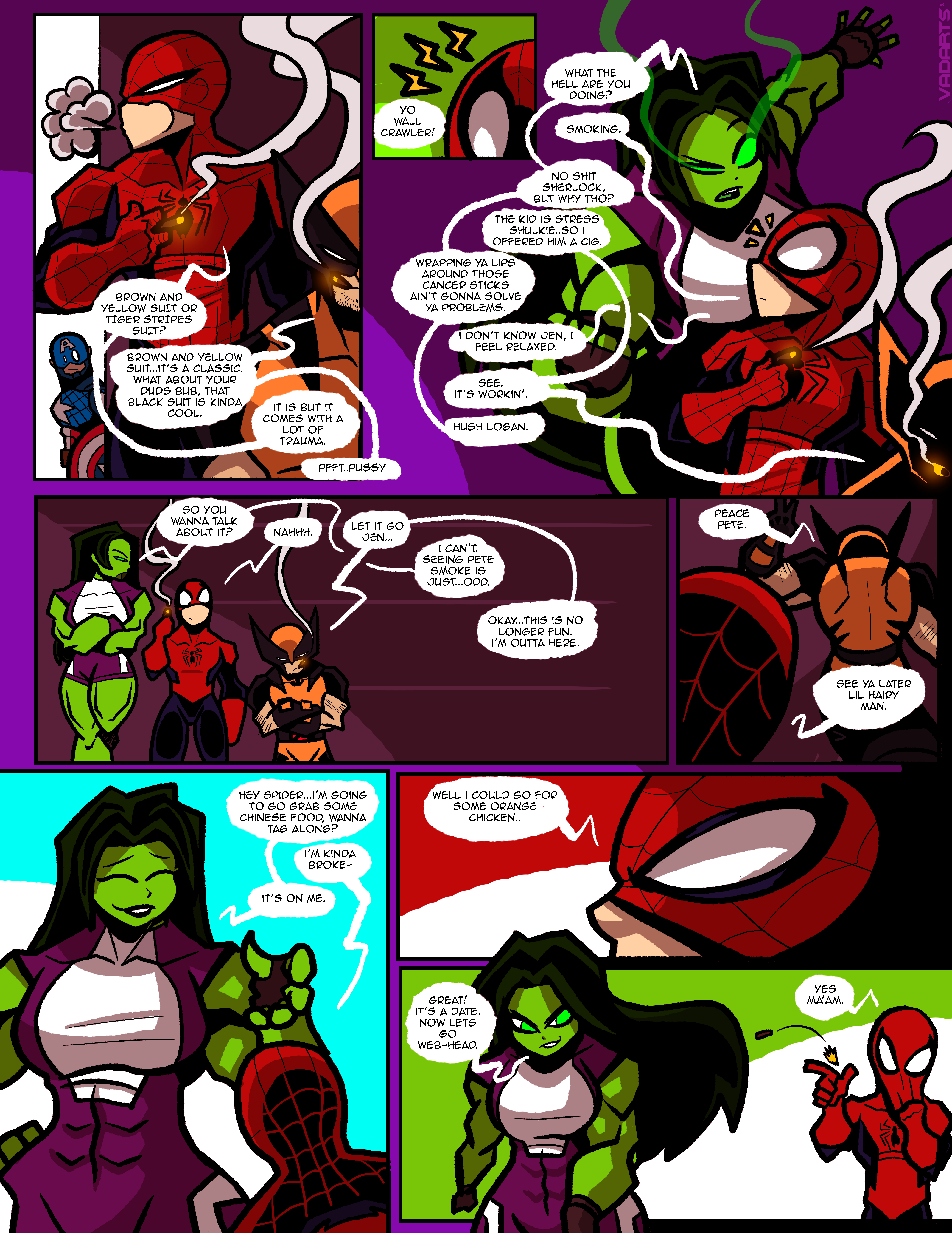She-Hulk and Spidey X-Mas - Pagina 2