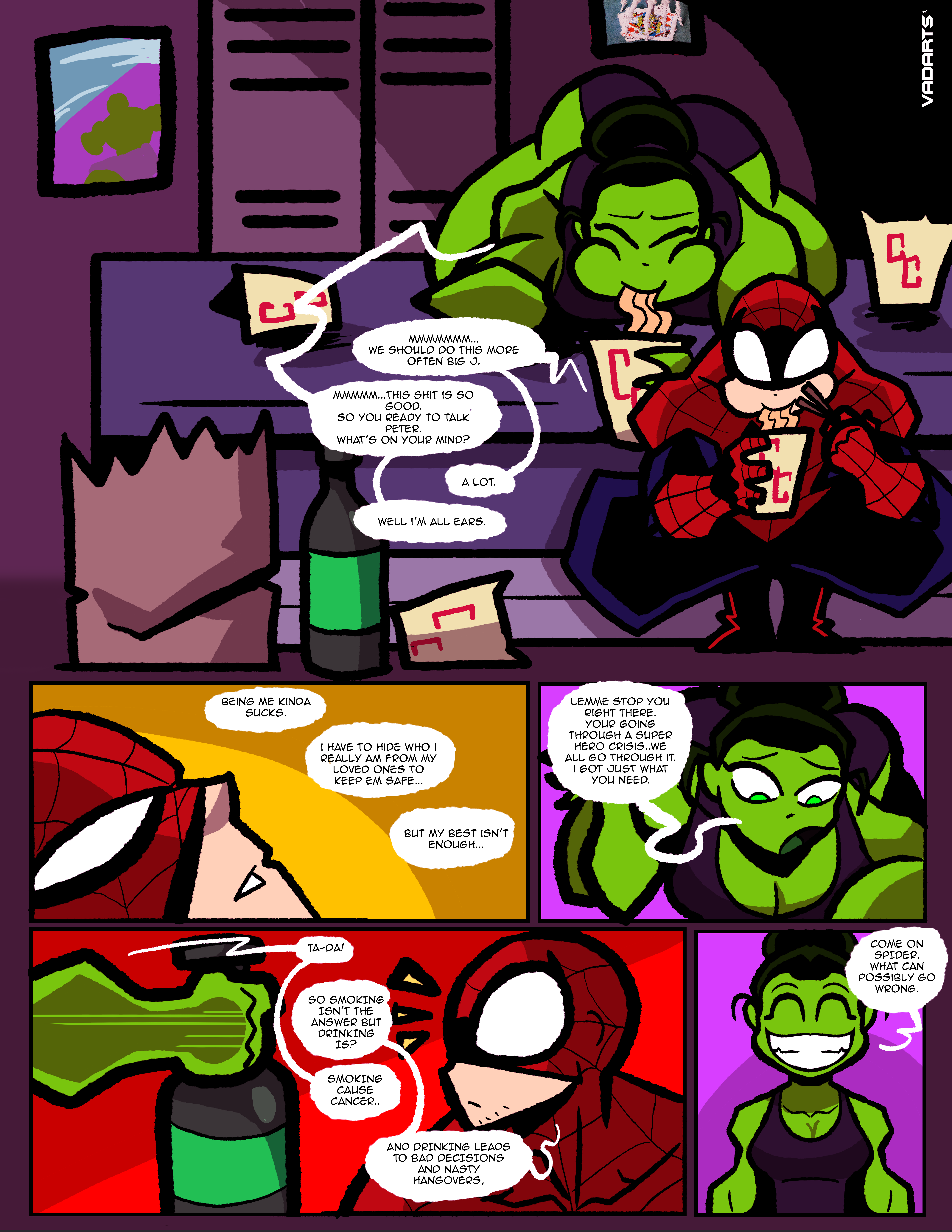 She-Hulk and Spidey X-Mas - Pagina 3