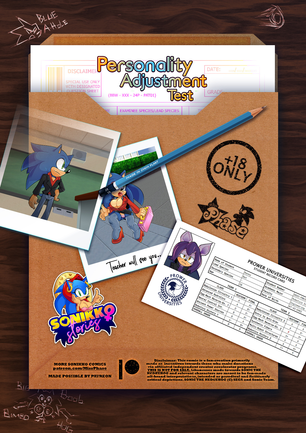 Personality Adjustment Test - Pagina 1