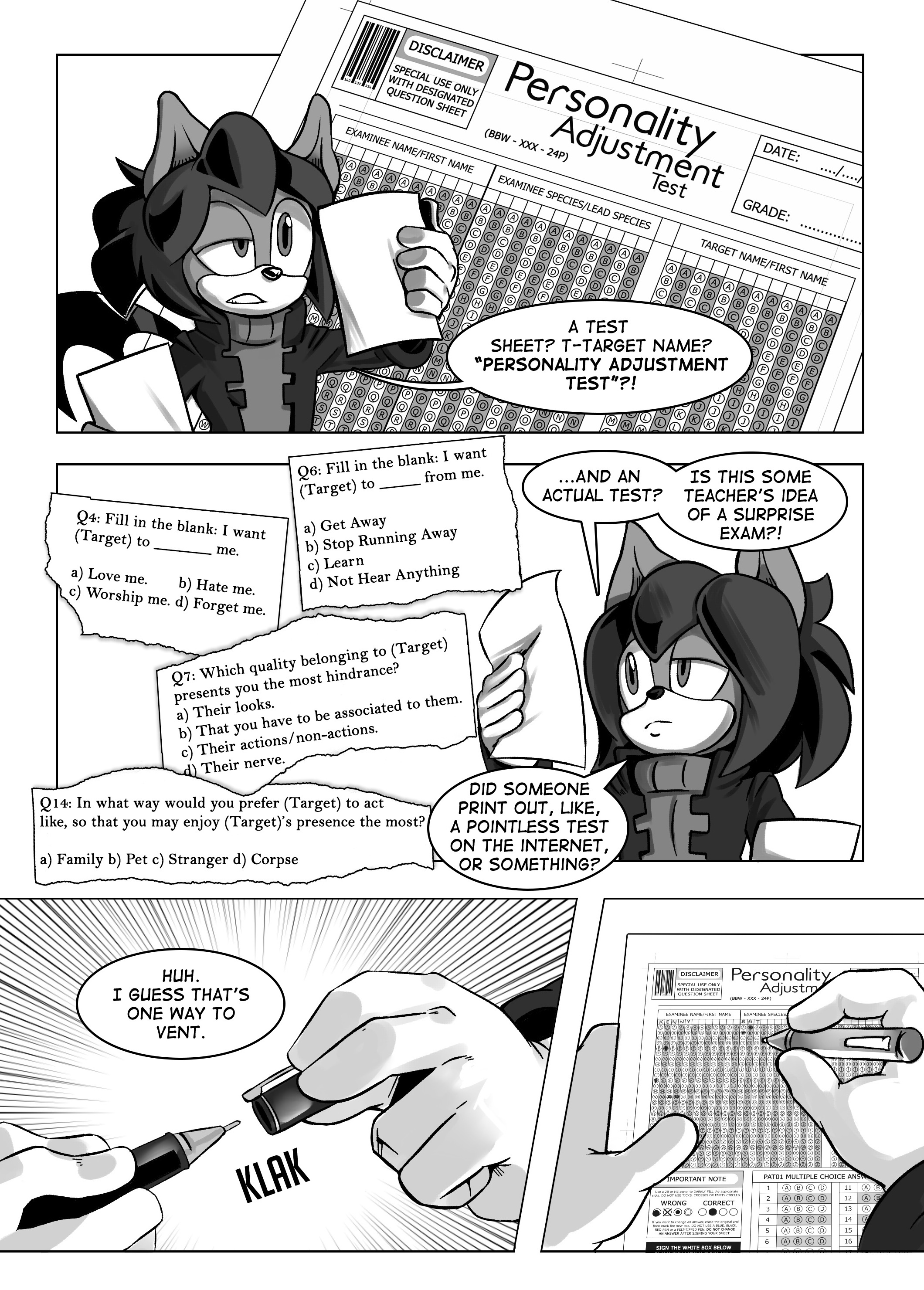 Personality Adjustment Test - Pagina 5