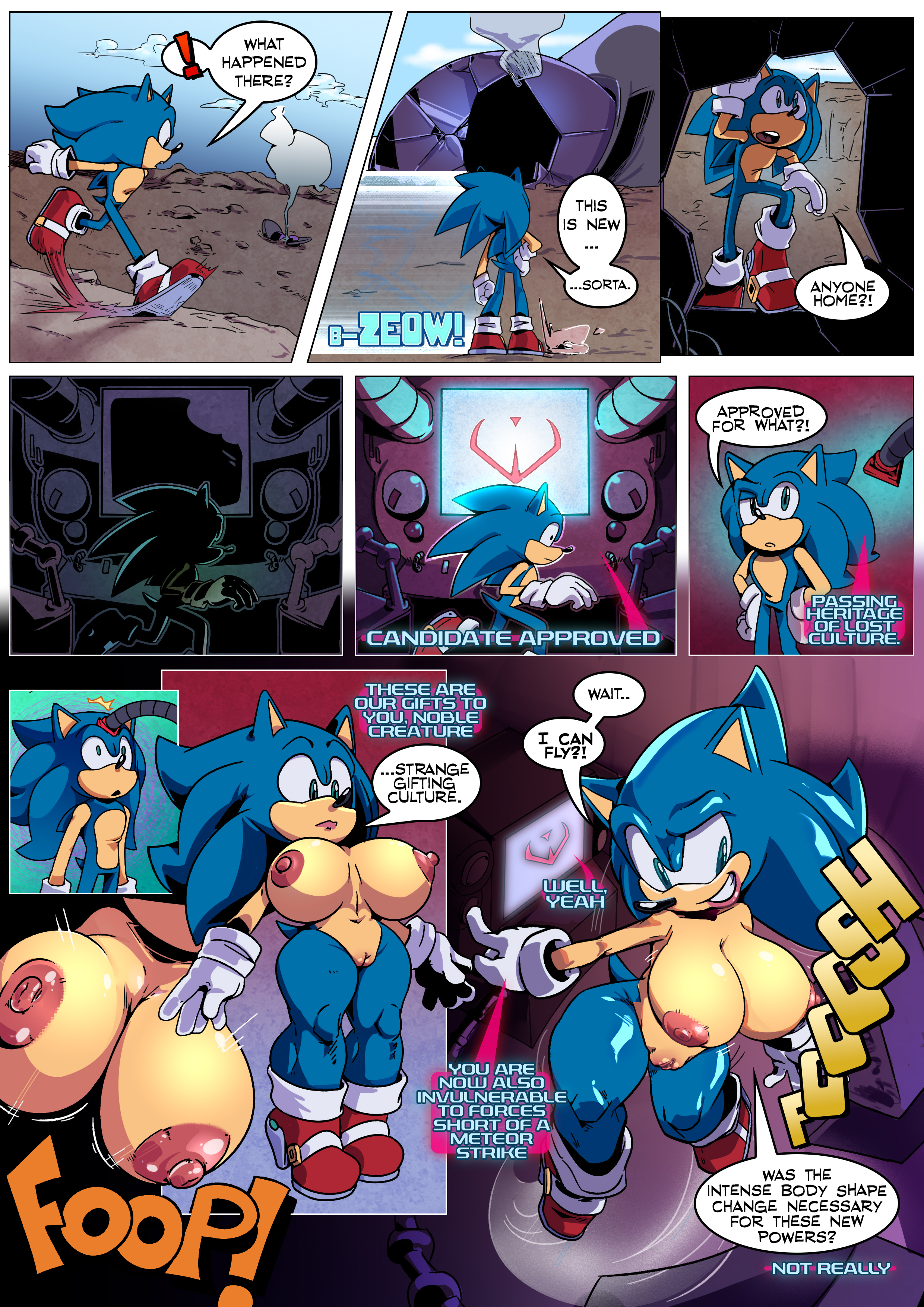 Legacy - Sonic Rule 63 - Страница 1