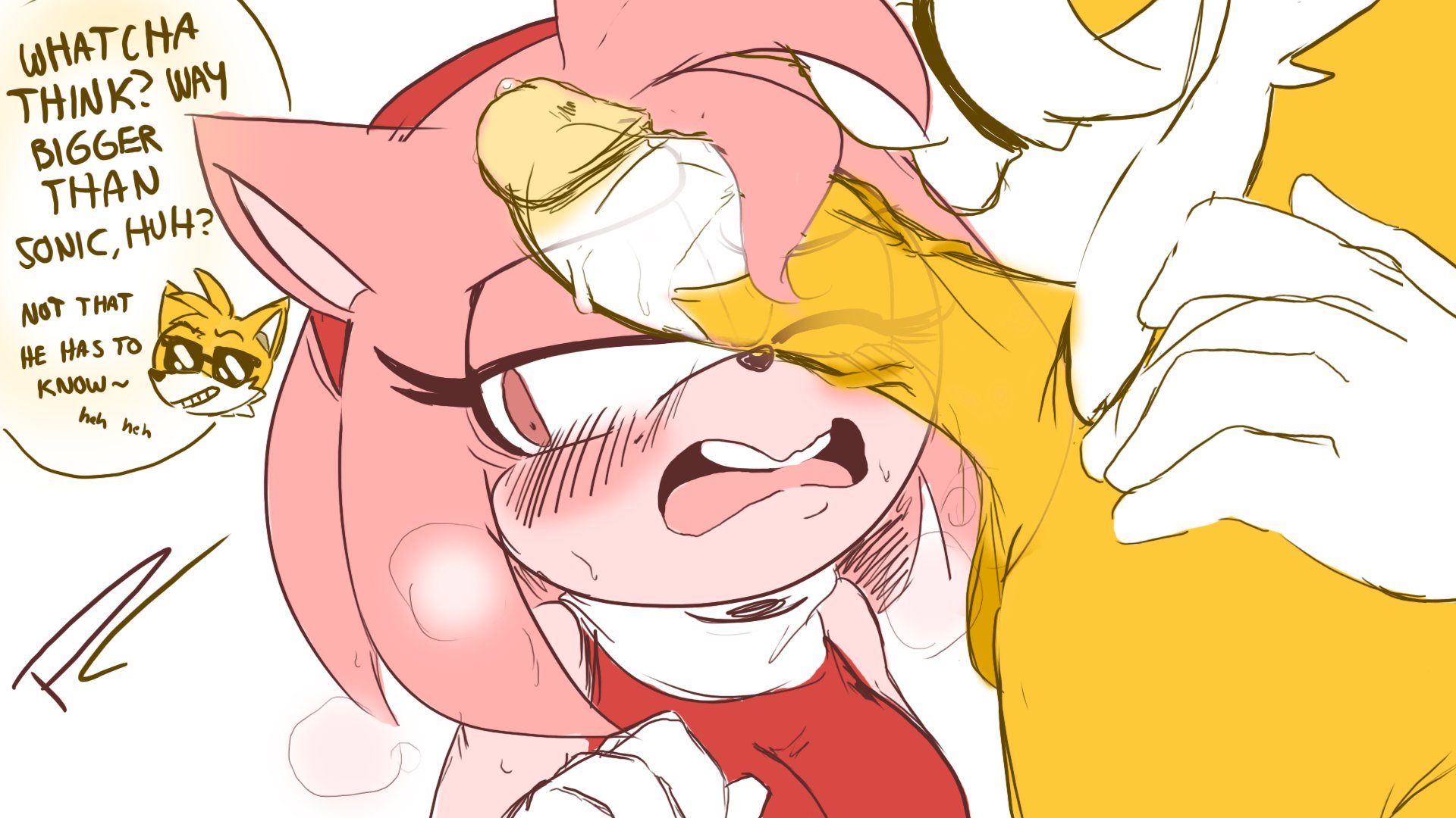 Sonic Doesn't Have To Know - หน้า 1