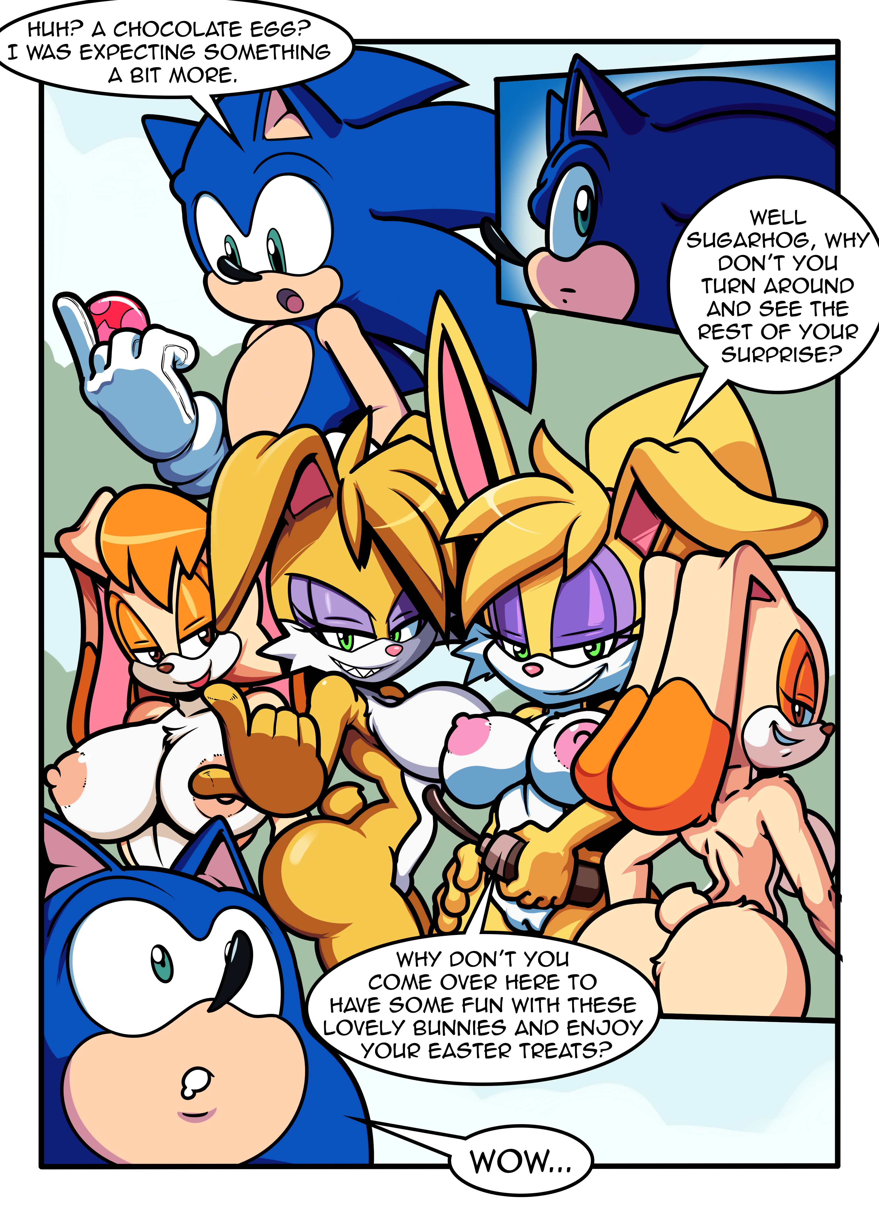 Sonic Girls Easter - صفحة 1