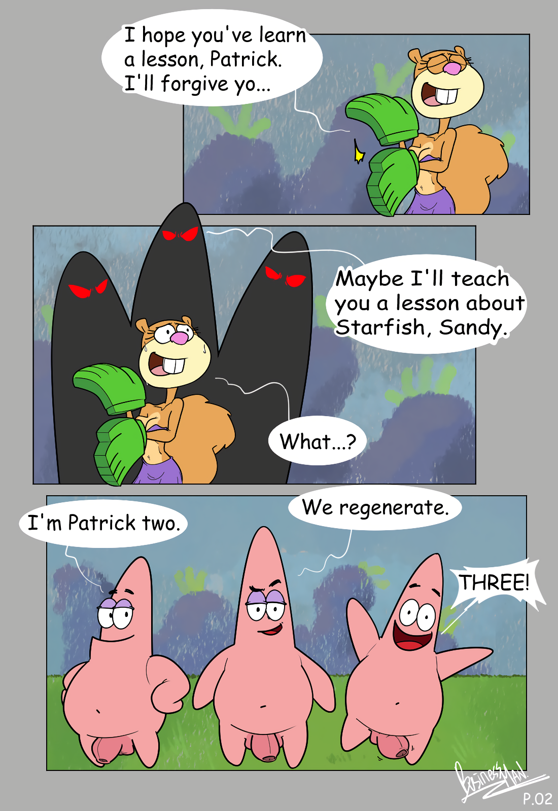 Patrick_Star_And_Sandy_Cheeks
