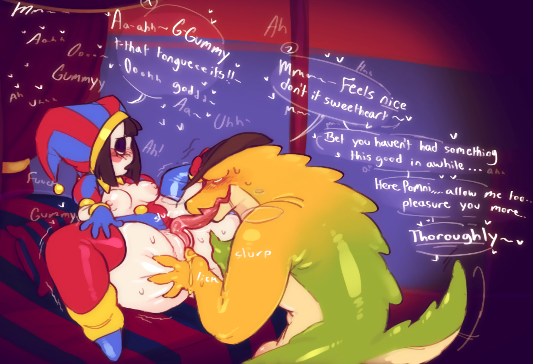 Pomni_And_Gummygoo