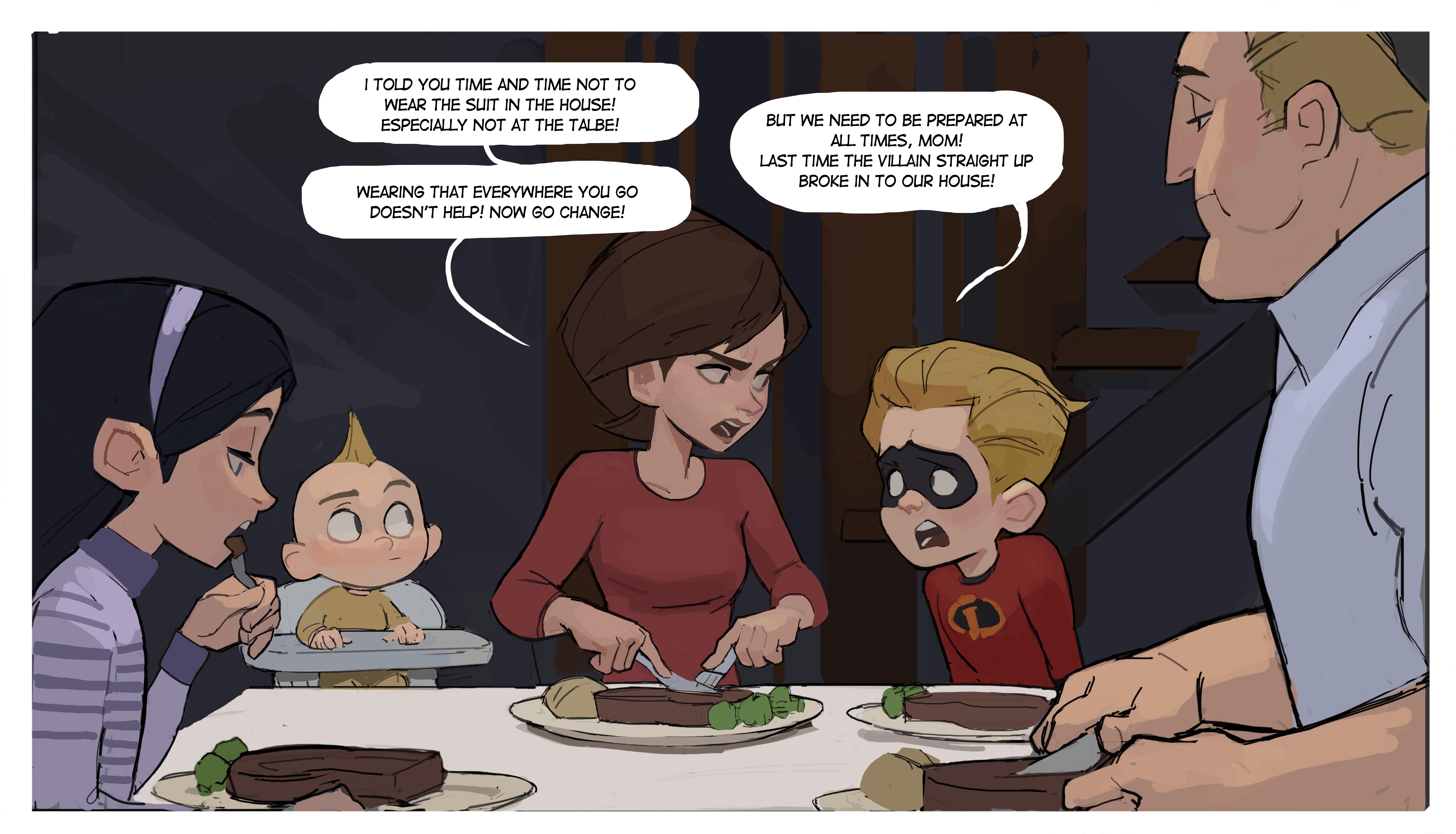 Helen Parr - Page 1
