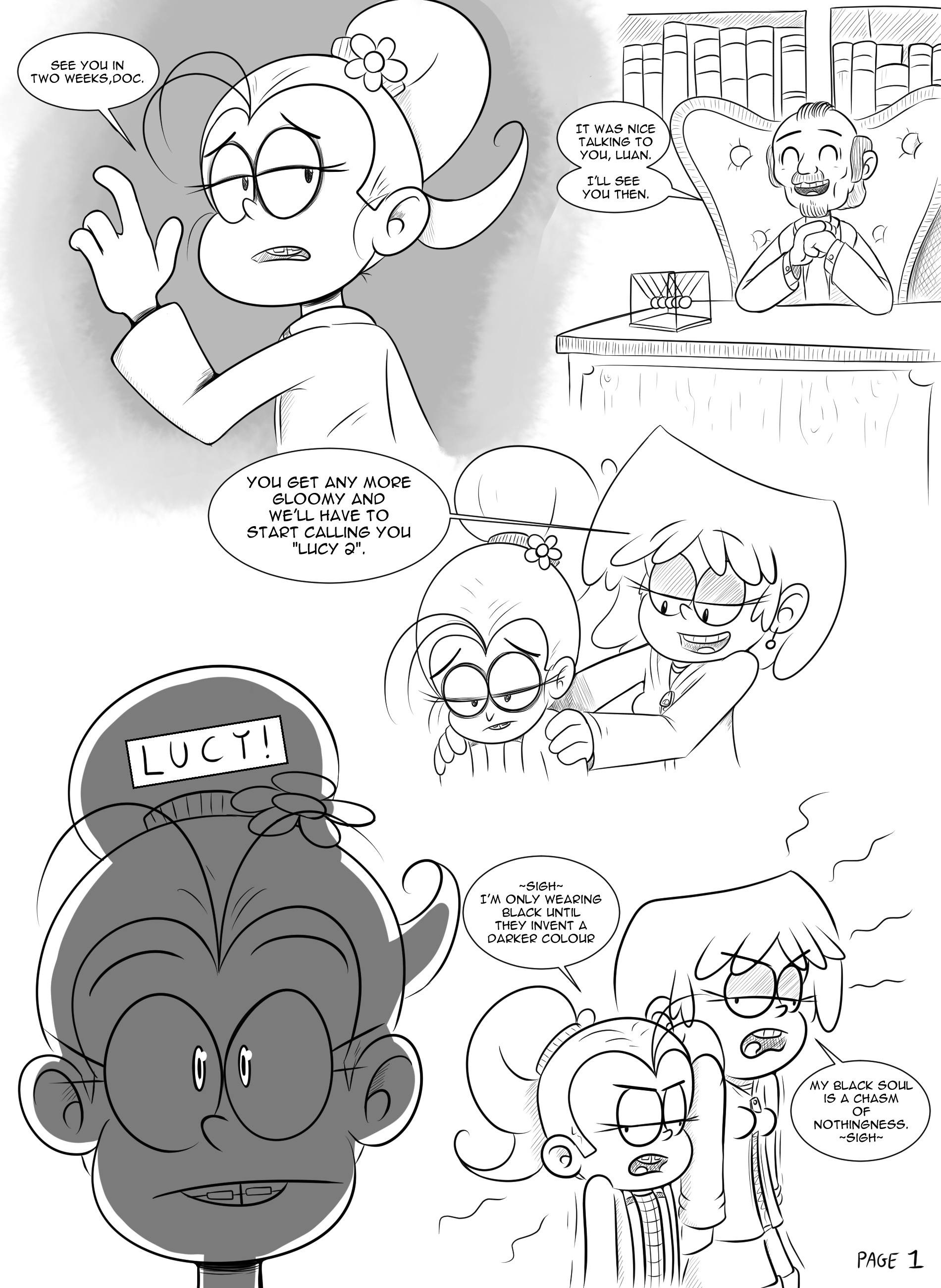 The loud house comic, chapter 4 - Pagina 2