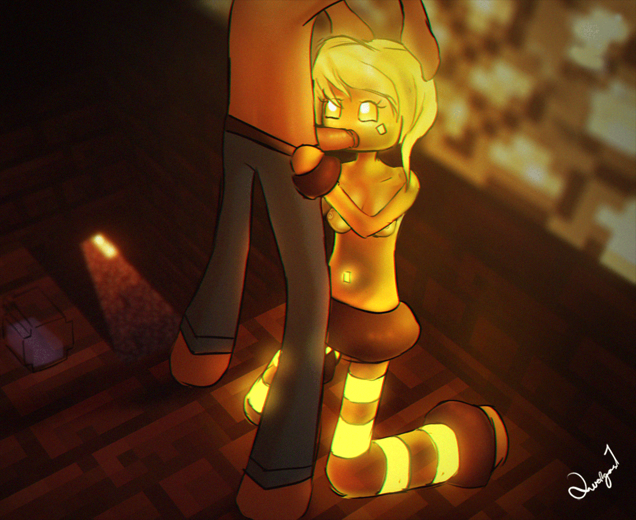 Minecraft rule 34 gif