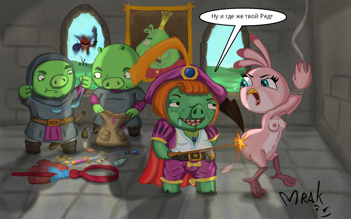 Porn image Angry Birds rule 34