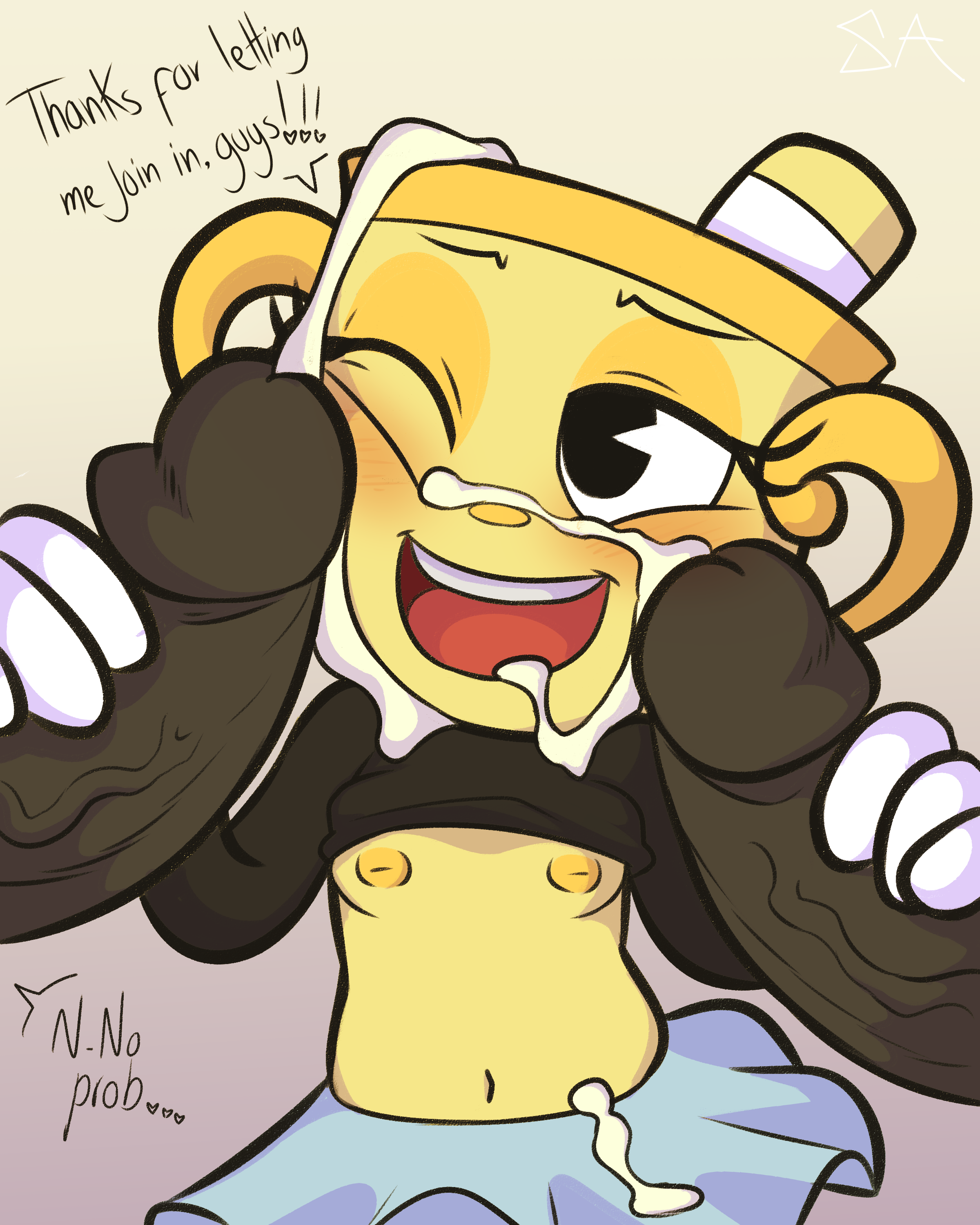 Porn image Cuphead rule 34