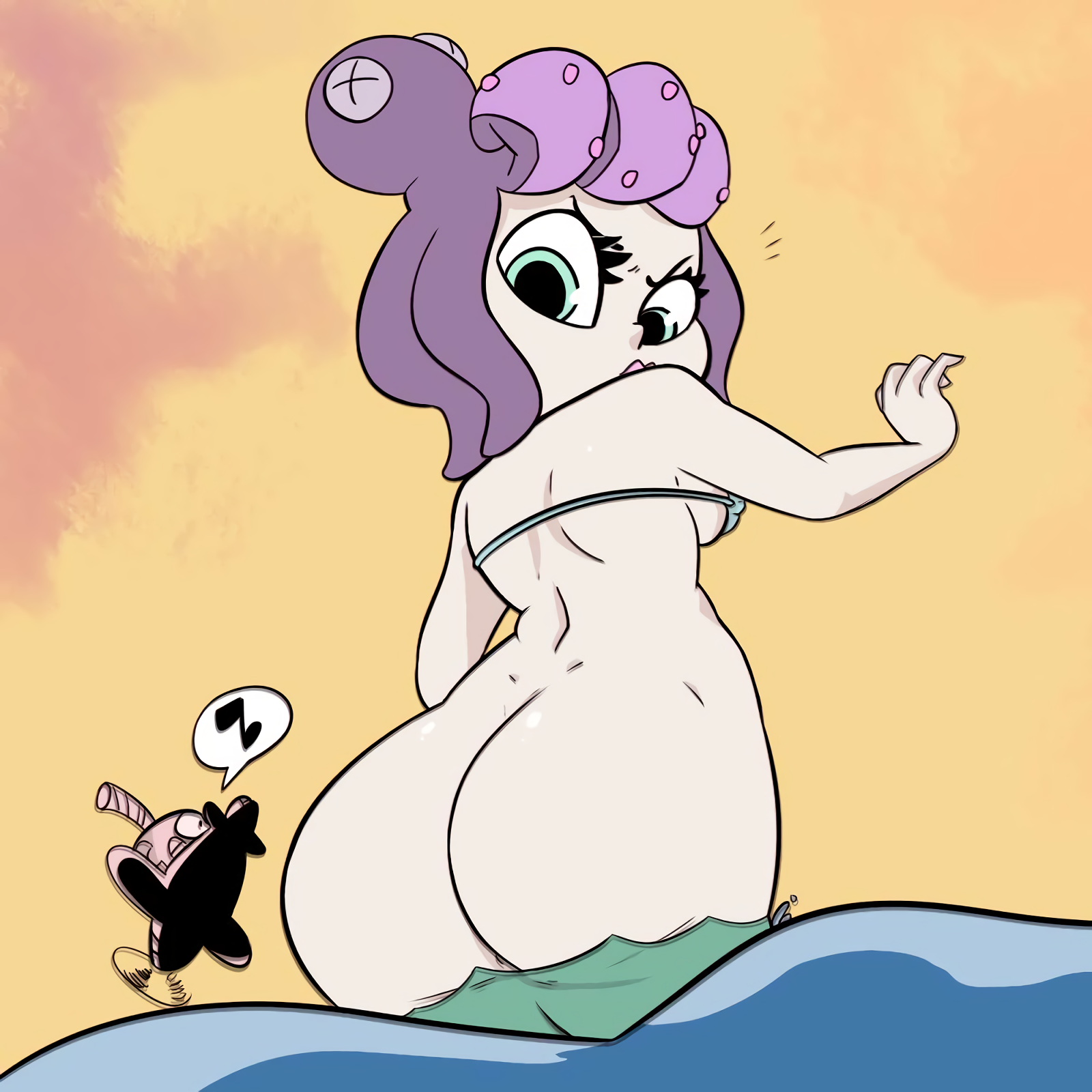 Porn image Cuphead rule 34