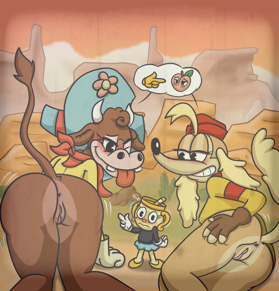 Porn image Cuphead rule 34