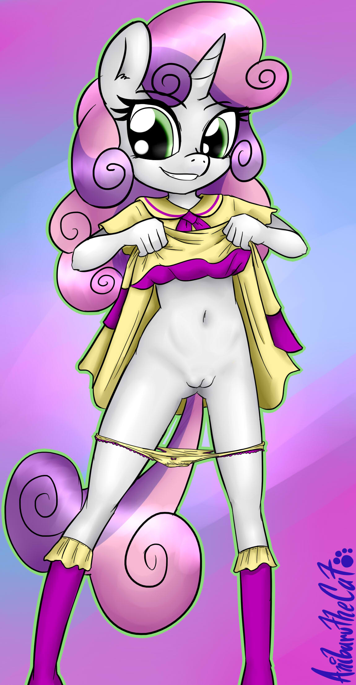 Porn image Sweetie Belle - Anthro rule 34