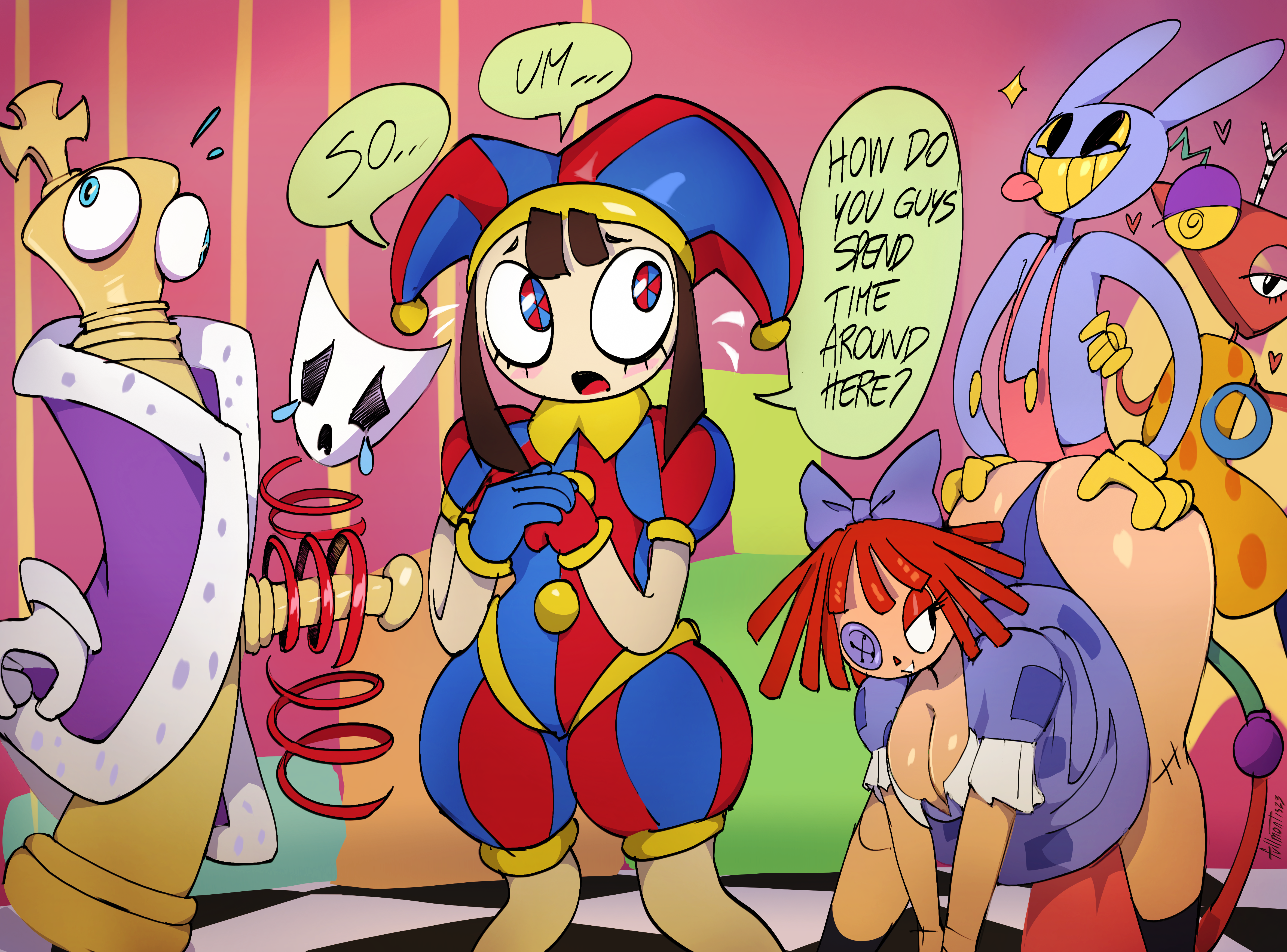 Porn image The Amazing Digital Circus rule 34