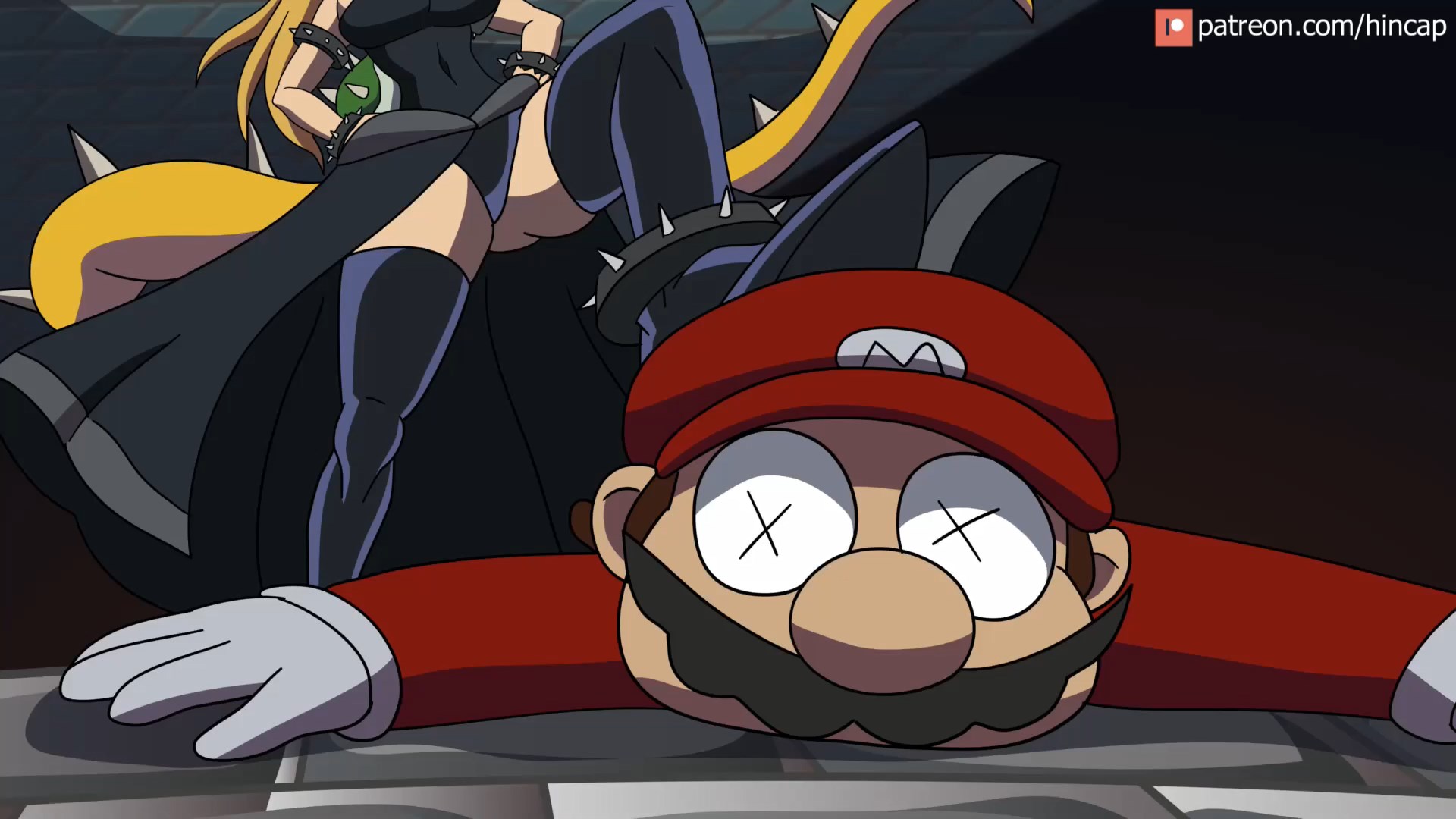 Bowsettes alternate origin Cartoon porn video, Rule 34 animated