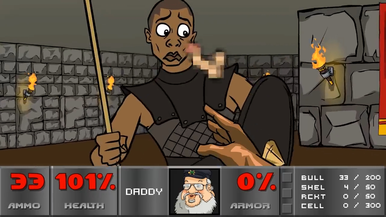 Games of Throlls - DOOM Cartoon Porn Video